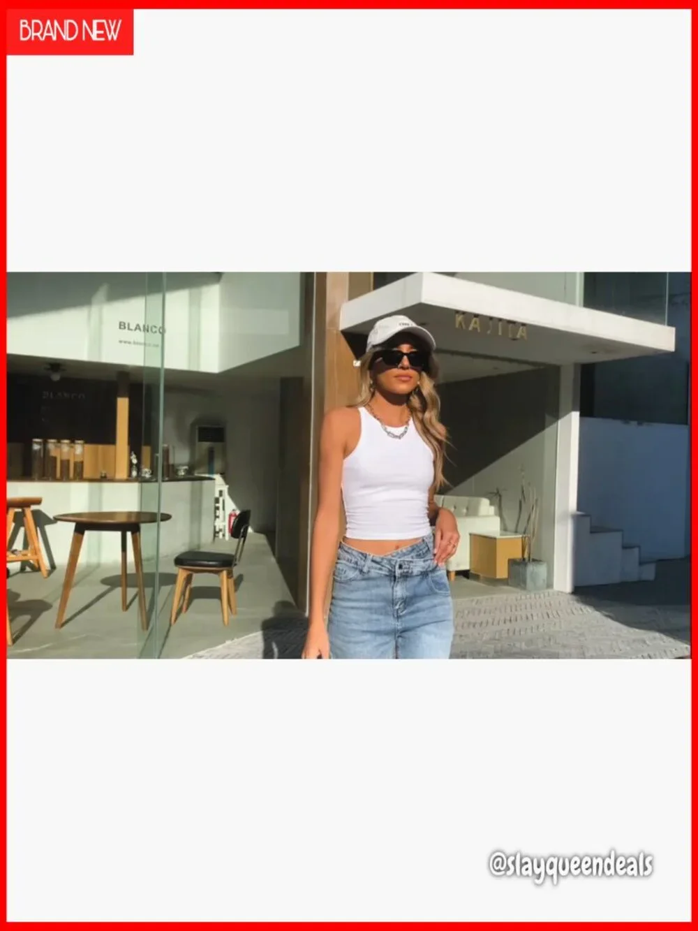 Workout Crop Tops 4 Pack High Neck Racerback Tank Athletic Fit - Picture 6 of 6